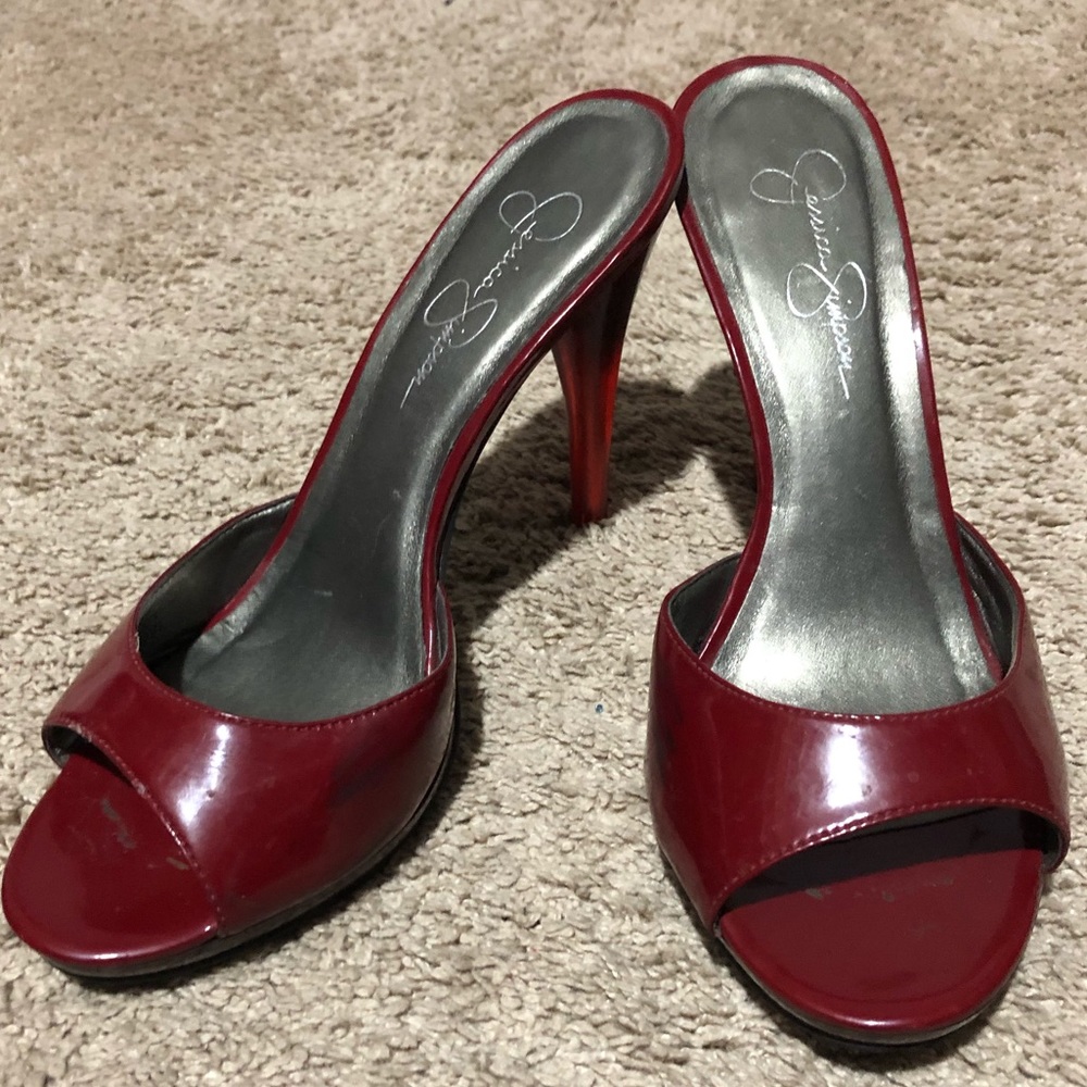 Jessica Simpson Peep Toe Heel